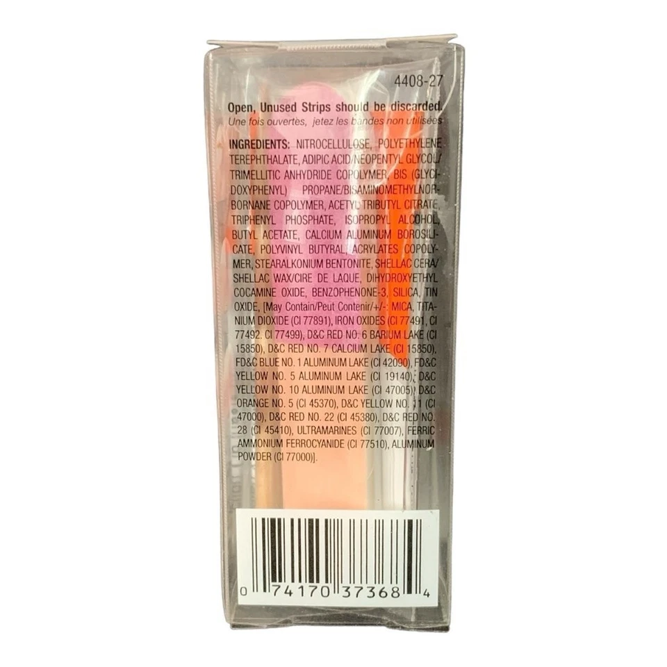 Sally Hansen Efectos de Salón Tiras de Esmalte de Uñas Real Brillo Dorado Conjunto Nuevo Foto 4 de 4