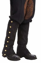 Forum Novelties Men's Adult Steampunk Suede Spats             B0094