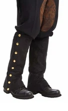 Forum Novelties Men's Adult Steampunk Suede Spats                          B0094