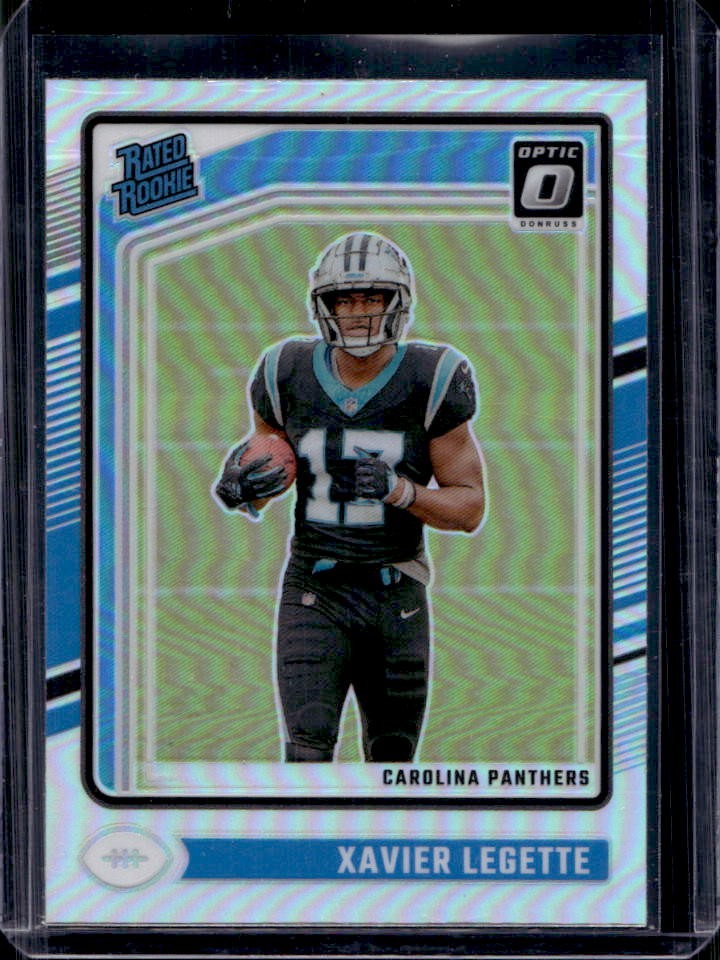 2024 Donruss Optic Xavier Legette Holo Rated Rookie #299 Panthers