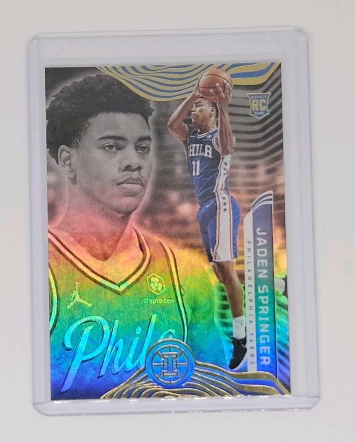 Panini Illusions 2021-22 Jaden Springer Philadelphia 76ers Rookie Card #178