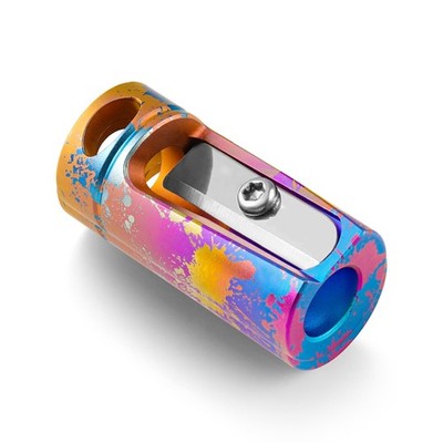 KeyUnity KT00 Titanium Alloy Handheld Pencil Sharpener - German Steel Blade, ...