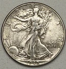 1942-P Walking Liberty Half Dollar 90% Silver US Coin Collectible