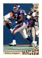 1992 Upper Deck #366 Rodney Hampton