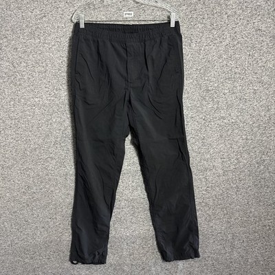 Topo Designs Men's Size Large Black Nylon Straight Leg Strong Durable Pants