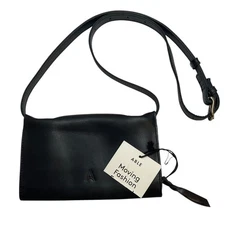 ABLE NWT Monique Sling Belt Bag Black Leather $138 Fanny/Crossbody/Clutch