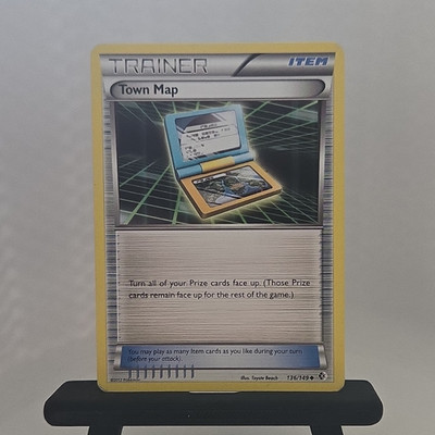   Pokémon TCG Town Map Breakthrough 136/149 Uncommon Trainer Item Regular