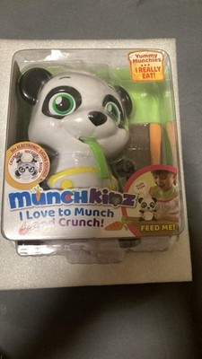 Munchkinz Interactive Pet Eating Panda Sounds and Movement NEW In Packa