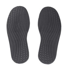 Full Soles Rubber Replacement DIY Repair 1 Pair Pack of 1 , Black