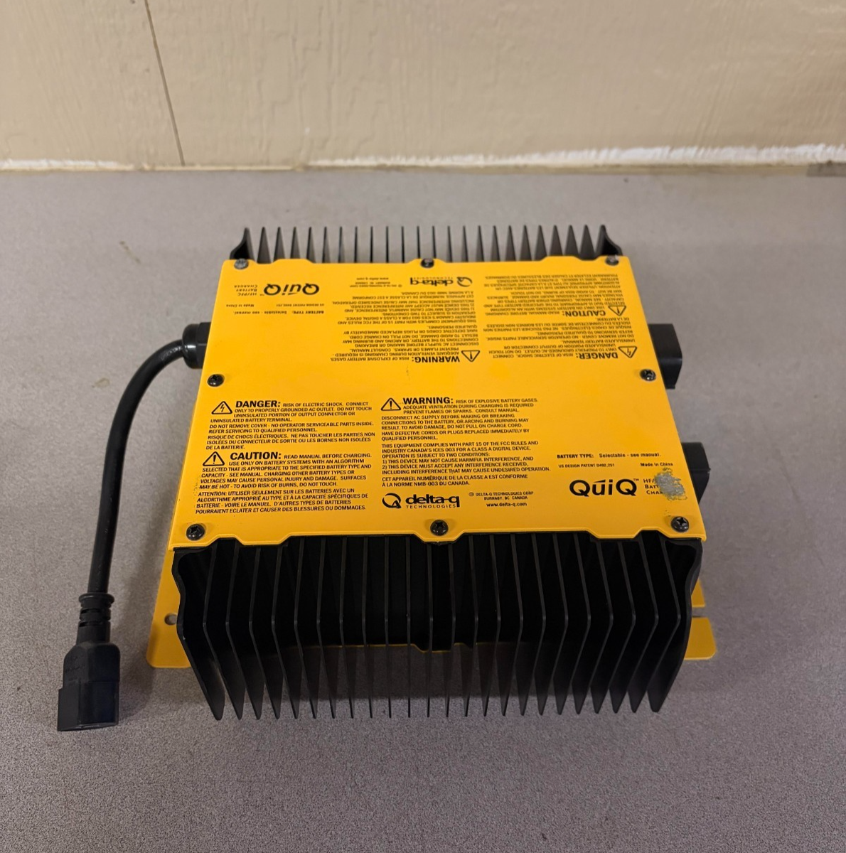 NEW Delta-Q 922-4854-E6B 48-Volt Golf Cart Charger Yamaha EZ-GO 2Five