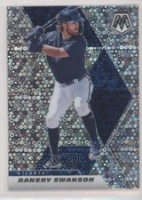 2021 Panini Mosaic Quick Pitch Silver Mosaic Prizm Dansby Swanson #23 no9