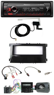 Pioneer DAB USB Steering Wheel Bluetooth Car Stereo for Ford Mondeo S-Max Can-Bus 07-14
