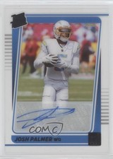 2021 Panini Clearly Donruss Rated Rookie Auto Josh Palmer #77 Auto 16wc