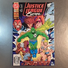 DC Comics Feb 1992 Justice League Europe #35