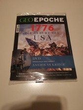 Geo Epoche Nr.137 1776 Die Geburt Der USA Plus DVD Amerikas Kriege