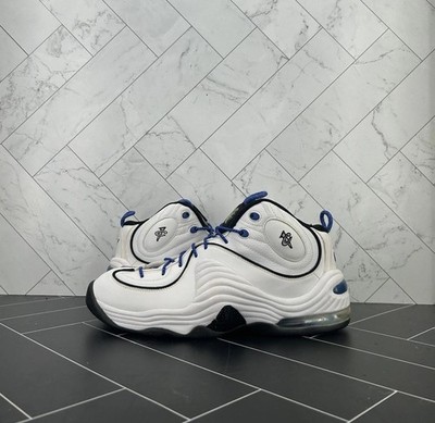 NEW Nike Air Penny 2 White Varsity Royal Size 10.5 333886-141