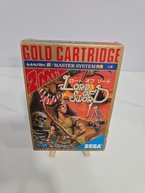 Lord of Sword 1988 SEGA Mark III Japanese Import NTSC-J Japan CIB w/ Manual VGC