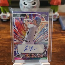 2023 Leaf Eclectic Baseball Flash Autograph Joey Loperfido SSPl # /6