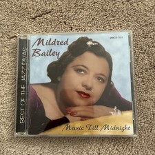 Music Till Midnight by Mildred Bailey (CD, 2002)