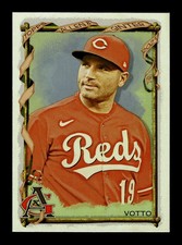 2023 Topps Allen & Ginter Silver Portrait #70 Joey Votto - Cincinnati Reds