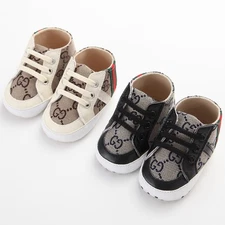 Baby Infant Classic Canvas Baby Shoes Boy Girl Soft Sole Size 1 & 3(0-18 Months)