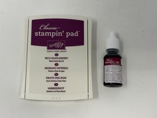 Stampin Up Classic Stampin Pad Rich Razzleberry Ink Pad Refill