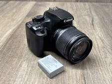 Canon EOS Rebel XS DSLR Black Digital Camera 18-55mm Lens W/ Battery UNTESTED 