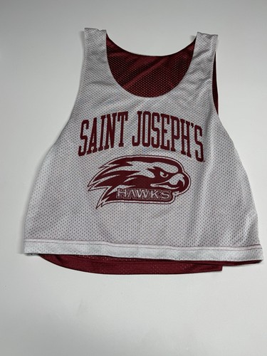 St Josephs Hawks Basketball Jersey Reversible Small Original League - Picture 1 of 10