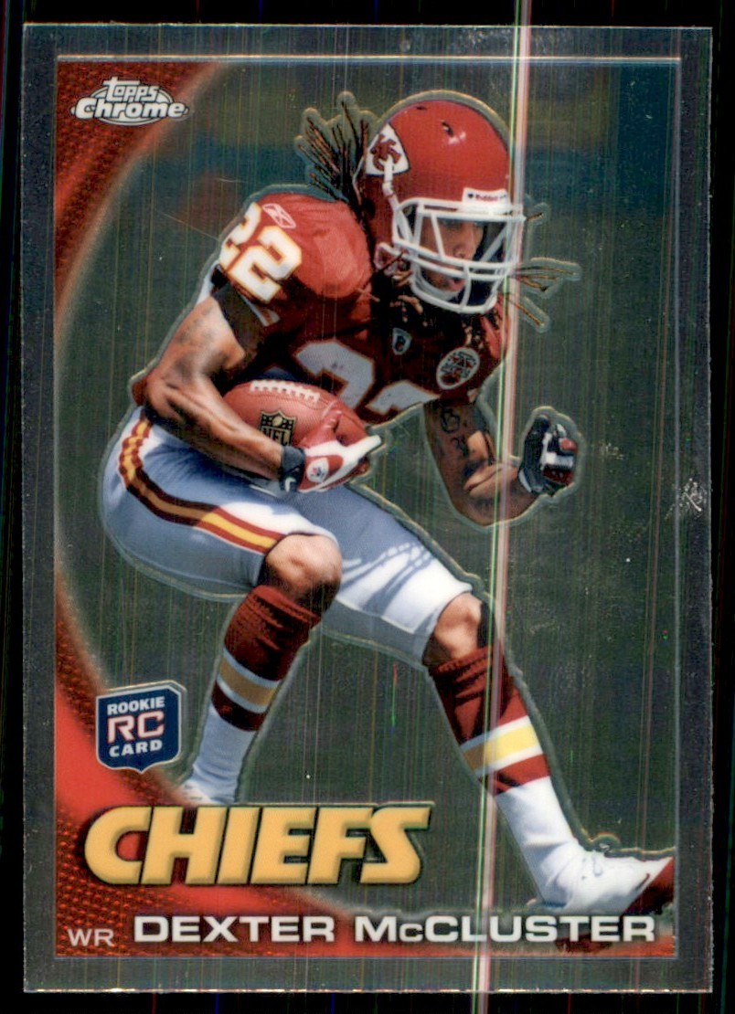 2010 Topps Chrome Rookie Autographs Dexter McCluster Kansas City Chiefs #C13