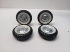 Nylint Set Of 4 Ford Wheels Whitewall Tires Axle Assembly Parts Restore Custom