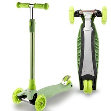 3 Wheel Scooter for Kids Ages 6-12,Kids Scooter with Light Up Wheels, Sturdy ...
