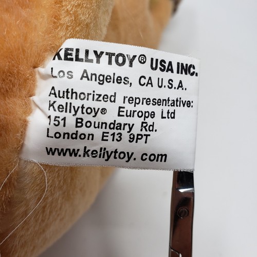 Kellytoy Lion Plush Animal Realistic 8" H X 15" L - Picture 7 of 10