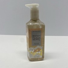 Bath  Body Works Snowy Peach Berry Foaming Hand Soap 8 oz NEW