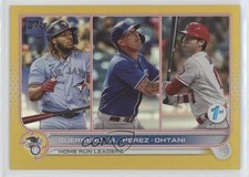 2022 Topps Series 1 1st Edition Gold Vladimir Guerrero Jr Salvador Perez #48 1b3