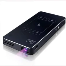 Mini Projector 1080P HD Video DLP Projector Android 9.0 bluetooth home theater #