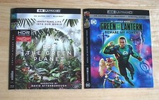 GREEN LANTERN BEWARE MY POWER, THE GREEN MILE 4K Blu ray slipcover