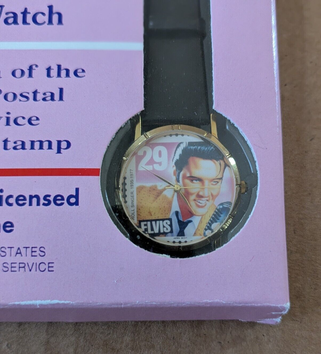 Elvis Presley USPS Commemorative Stamp Watch Vintage 1993  display picture 1