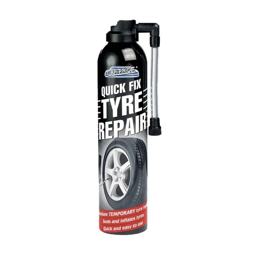 Quick Fix Tyre Puncture Repair Kit Immediate Temporary Inflate Tyre 300 ml