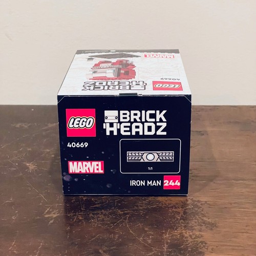 LEGO 40669 Marvel Brickheadz Iron Man MK5 Figure NIB in Hand - Picture 8 of 10