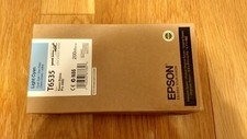 2015 Genuine Epson Light Cyan Ink T6535 Stylus Pro 4900 Factory Sealed