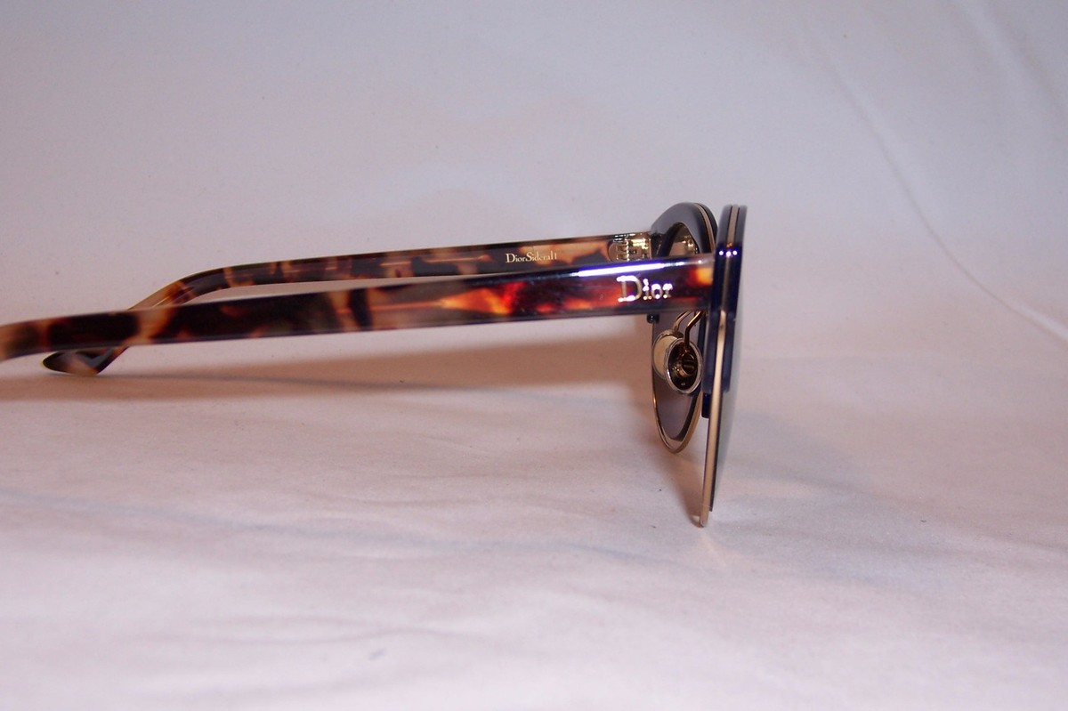 NEW CHRISTIAN DIOR SIDERAL/1S XW7-K1 BLUE/GOLD MIRROR  display picture 2