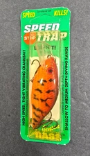Pre-Rapala Luhr Jensen 1/4oz Speed Trap Vintage NIB-Crystal Craw