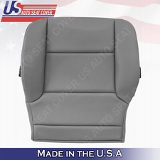 2014 To 2019 Chevy Silverado Work Truck Hd-driver Bottom Vinyl Seat Cover Gray