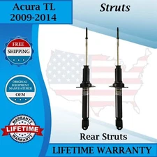 Monroe Genuine OEM Rear Struts For 2009-2014 Acura TL Lifetime Warranty