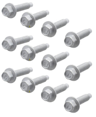 NEW OEM 17-24 Ford 10R80 Transmission Fluid Oil Pan BOLTS FULL SET 12- M6x25MM
