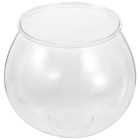 Round Fish Bowl Transparent Fish Tank Desktop Clear Aquarium Fish Breeding Box .