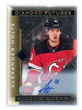 2021-22 Black Diamond Alexander Holtz Diamond Futures RC Rookie Auto /99 BDF-AH