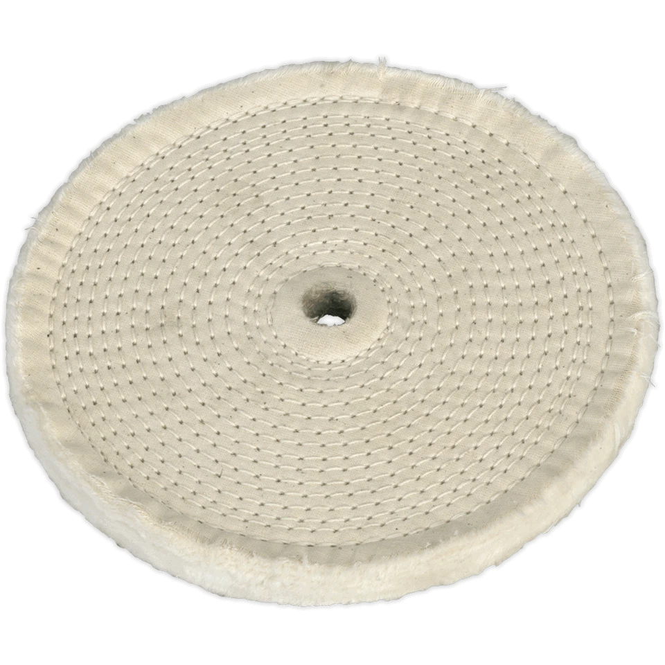 Sealey BG200BW Buffing Wheel 200mm for Bench Grinder