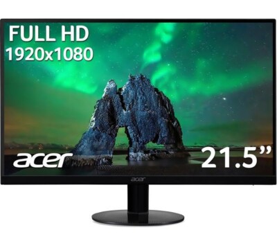 ACER Monitor LCD 21,5'' Full HD IPS - Schwarz - Neu - SA220QAbi