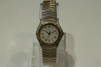 EBEL E 1090121 18K-750 レディース時計 O.H.済 中古品 Ebel Sport